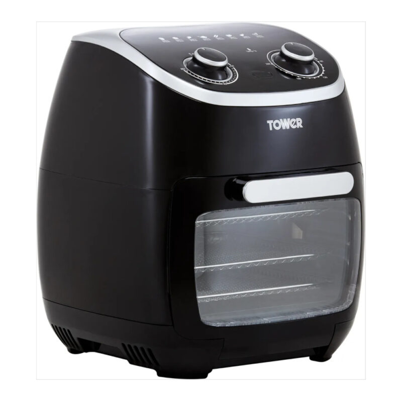 Tower Vortex T17038 5-in-1 Manual Air Fryer Oven - Black - Ho Zap